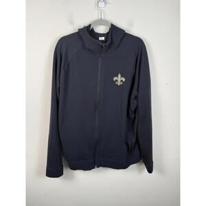 Lululemon NFL Team Issued New Orleans Saints NFL Men’s XXL Full Zip Hoodie